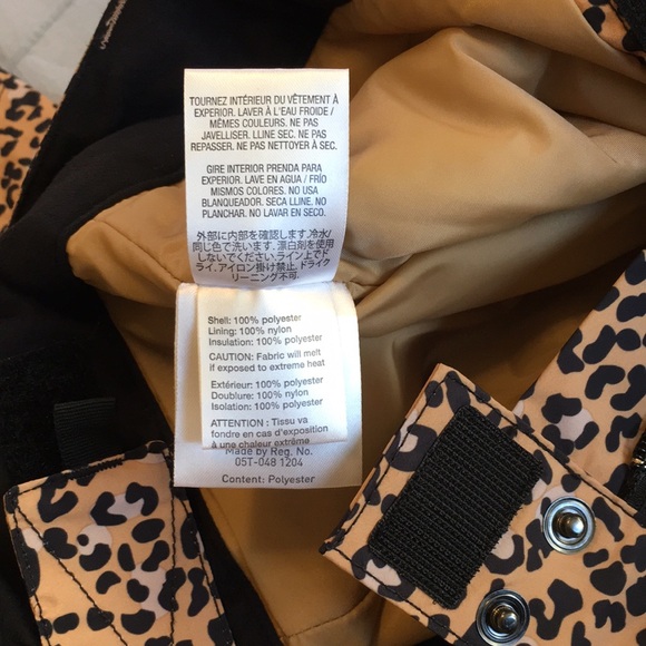 Obermeyer Harlow Ski Pants / Snow Pants In Leopard Print - Picture 16 of 16